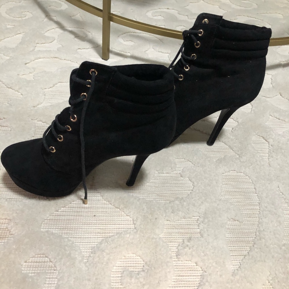 Black booties